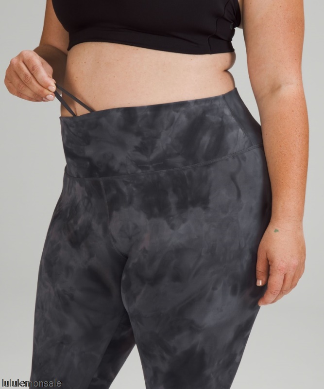 Lululemon Damen DELULU091 | Lululemon Deutschland Graphitgrau Wunder Train High-rise Crop 23
